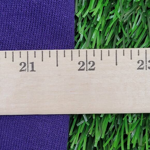 Vintage Indianola University Sweatshirt Large 22x24 Purple - Picture 14 of 15